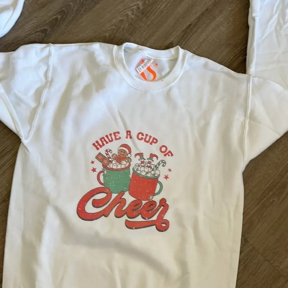 White sweatshirt ​ - Picture 2 of 3